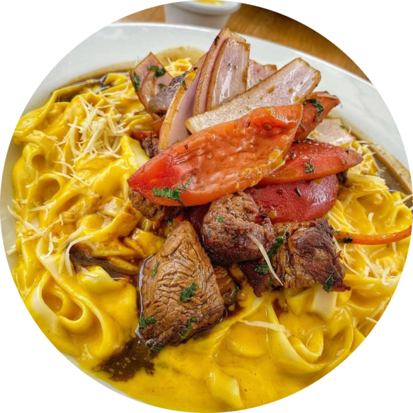 Fettuccini a la huancaína